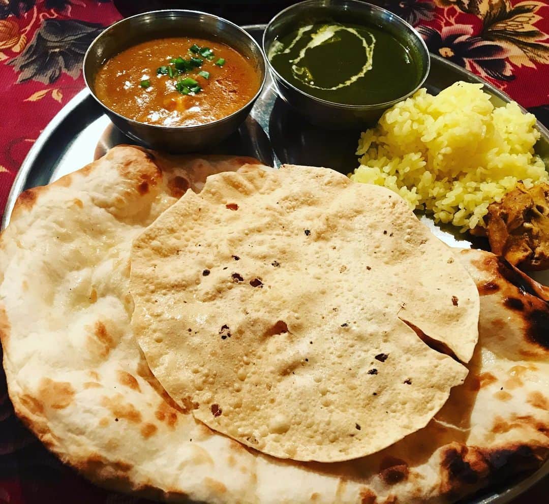 のインスタグラム：「葛西でインド料理。  #インドカレー」
