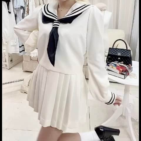 双木昭夫のインスタグラム：「オリジナルのセーラー服「NAMAIKI School 」」