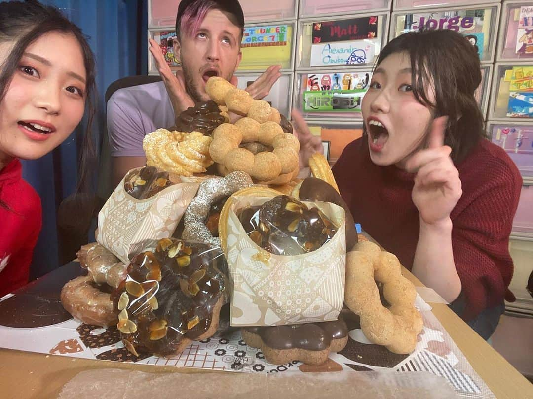 駿河メイさんのインスタグラム写真 - (駿河メイInstagram)「Thank you for 10,000 subscribers on Gatoh move YouTube channel 🍩🍩🍩  #ChocoPro #gtmv  #prowrestling #donut」2月22日 1時04分 - mei_gtmv