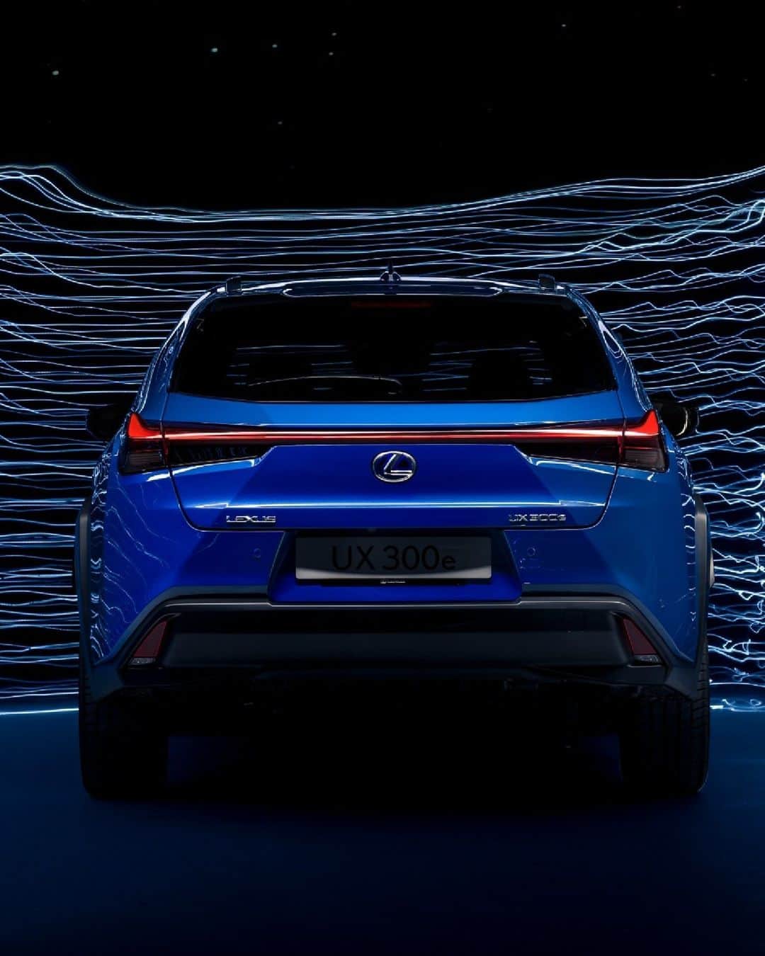Lexus UKのインスタグラム：「Volt from the blue. New all-electric #LexusUX 300e.」