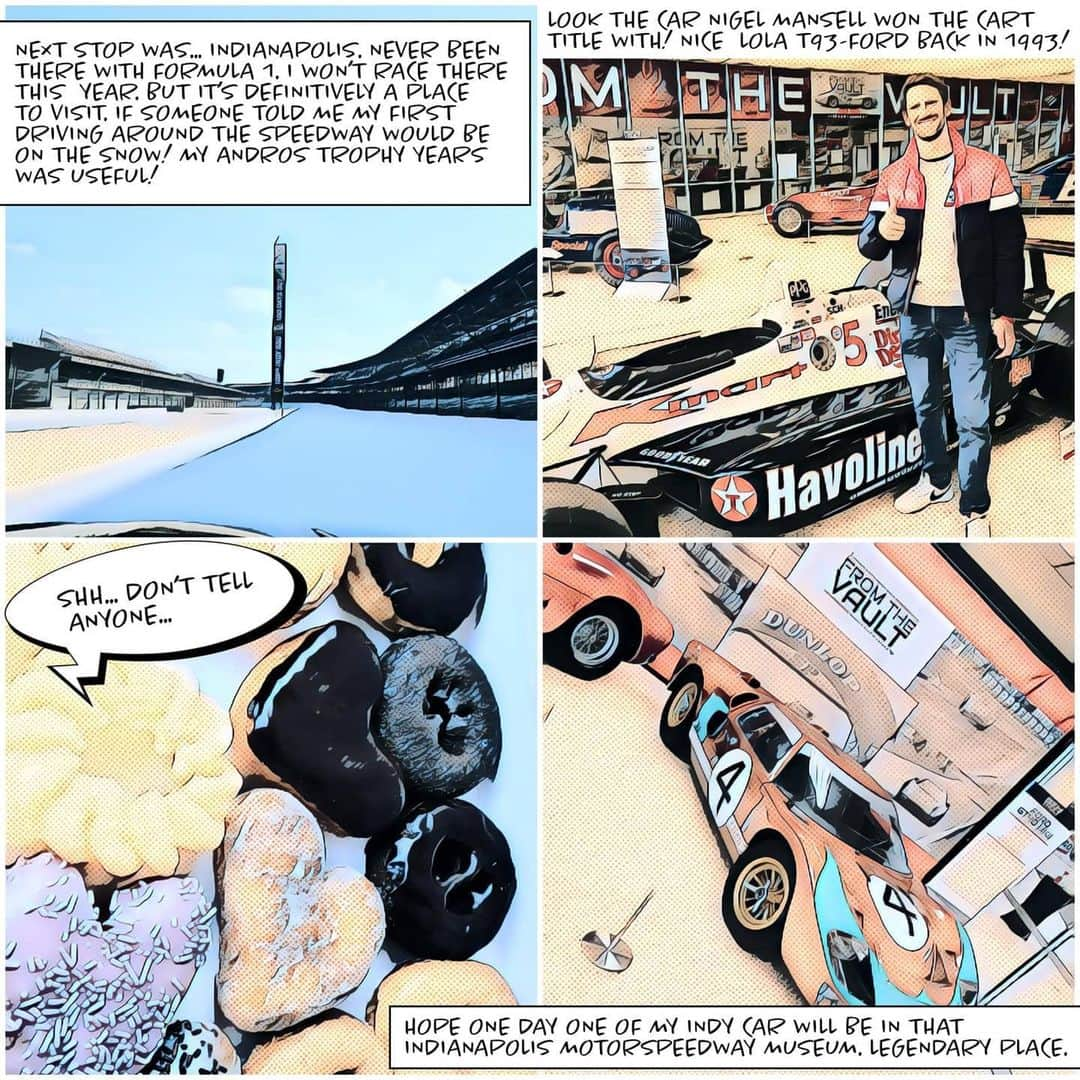 ロマン・グロージャンさんのインスタグラム写真 - (ロマン・グロージャンInstagram)「My first week in the USA in a comic, just for you 🤗🤗🤗 #r8g #indycar #ustrip」2月22日 1時07分 - grosjeanromain