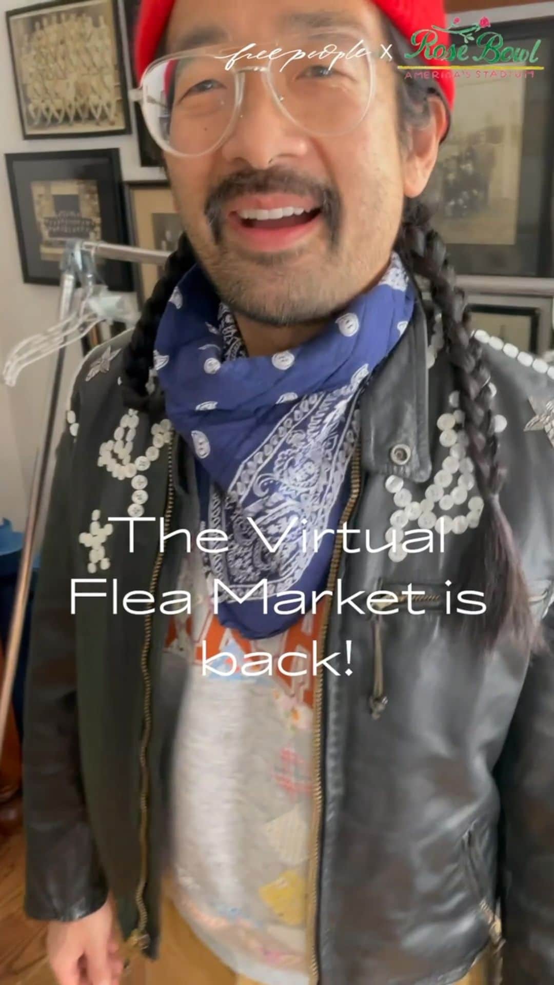 freepeopleのインスタグラム：「It takes a (virtual) village. Free People x Rose Bowl is here again, bringing you the talented vendors that make the Virtual Flea Market possible. Head to today’s story to join us.   @waywardcollection @bangbangbybangbang @studio_myke @pickyjane @afterlifeboutique @the._.falls」