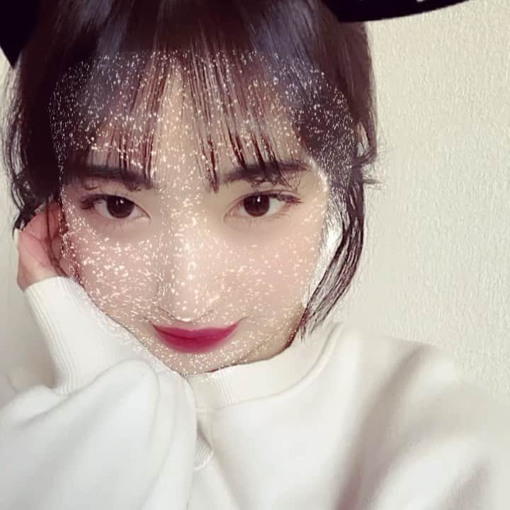 河﨑莉奈のインスタグラム：「멍멍🤍🤍」