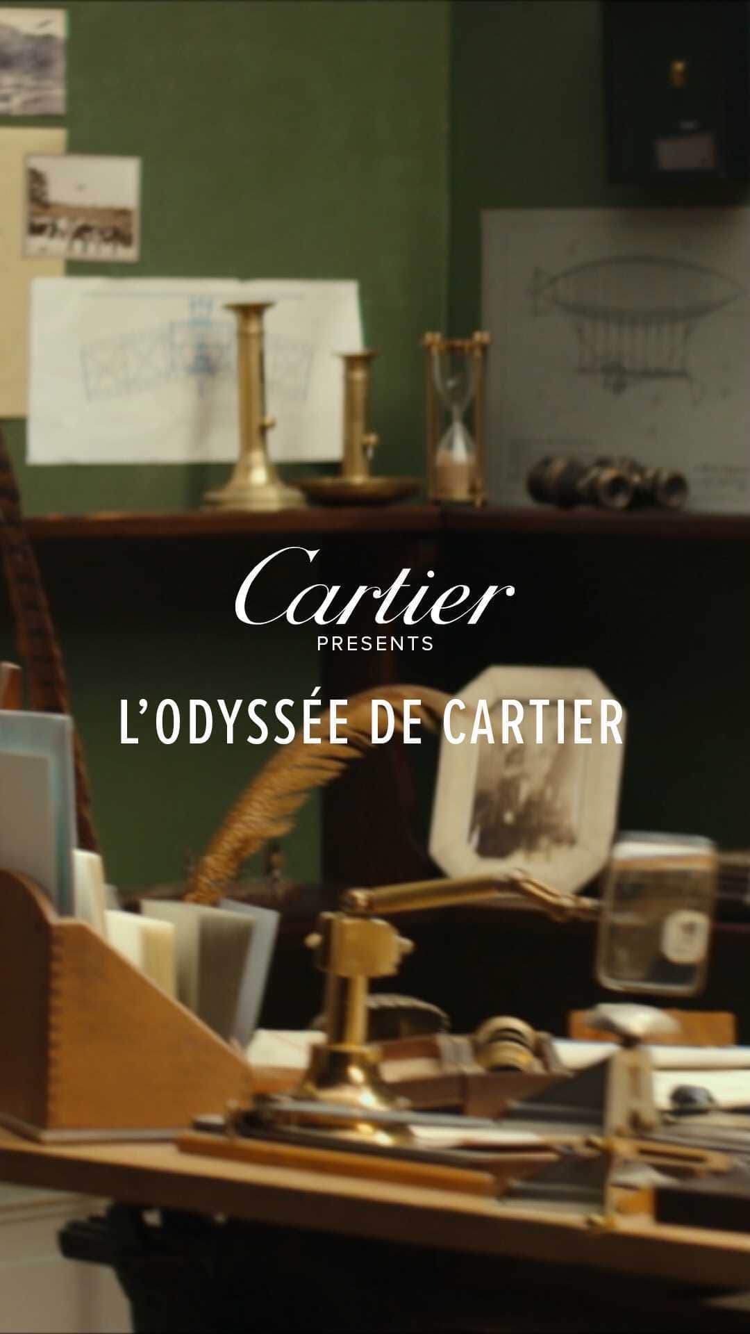 カルティエのインスタグラム：「Find beauty wherever it may lie. Immerse yourself in the heart of Cartier’s style with the new episode of #OdysséedeCartier.」