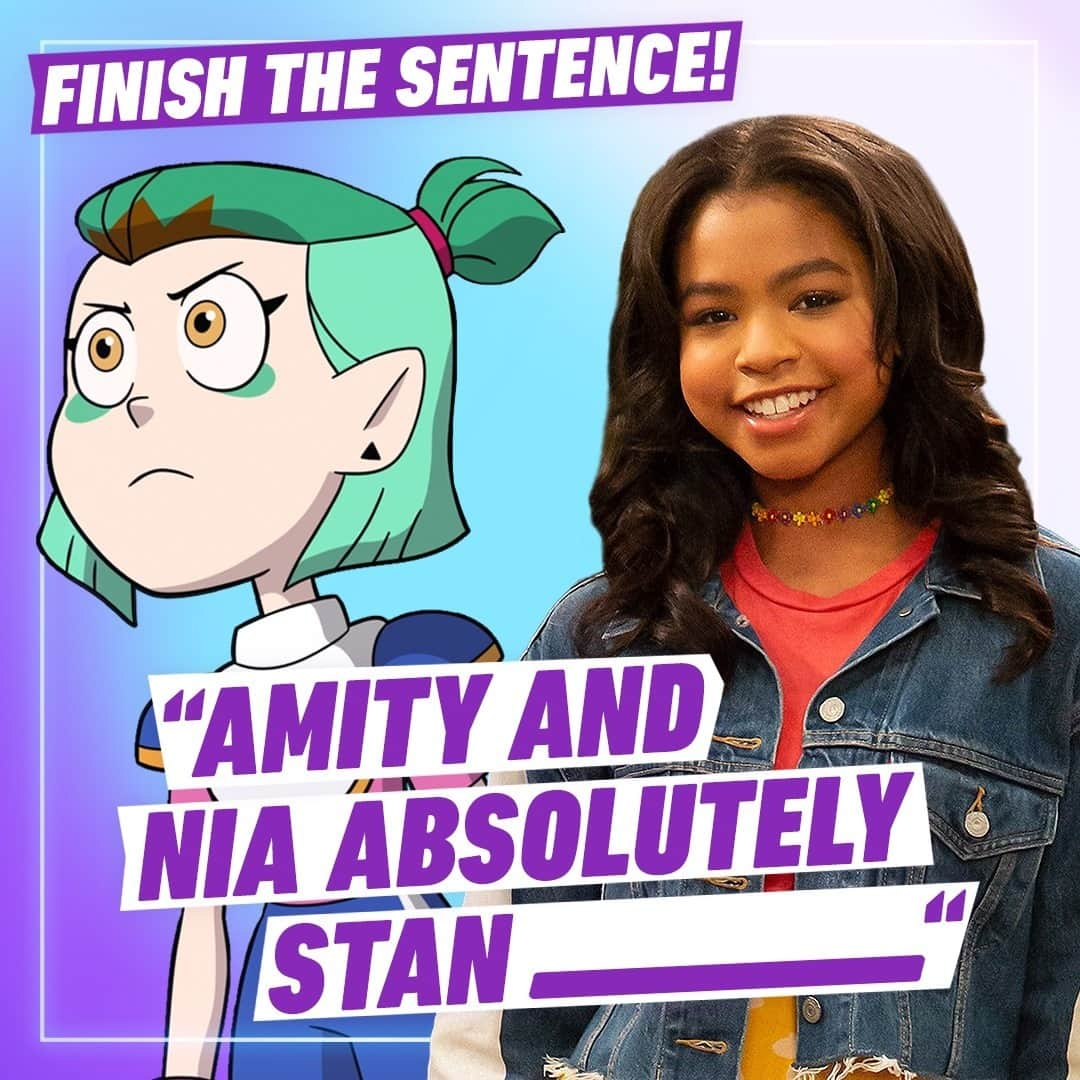 Disney Channelさんのインスタグラム写真 - (Disney ChannelInstagram)「Tell us in the comments what you think Amity and Nia both stan! 🤩 #TheOwlHouse #RavensHome #WatchOnDisneyXD #WatchOnDisneyChannel」2月22日 2時00分 - disneychannel