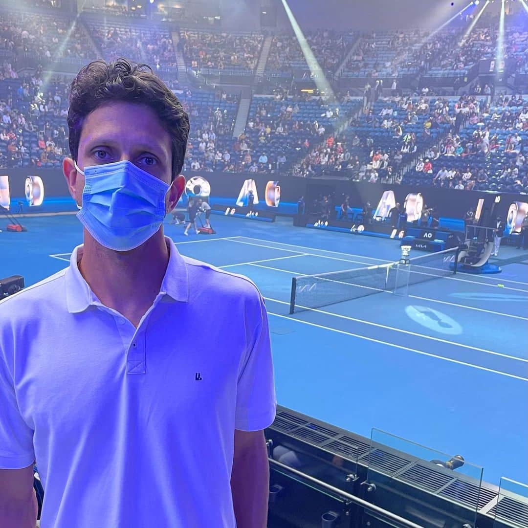 のインスタグラム：「Final Australian Open 2021 @medwed33 vs @djokernole !」