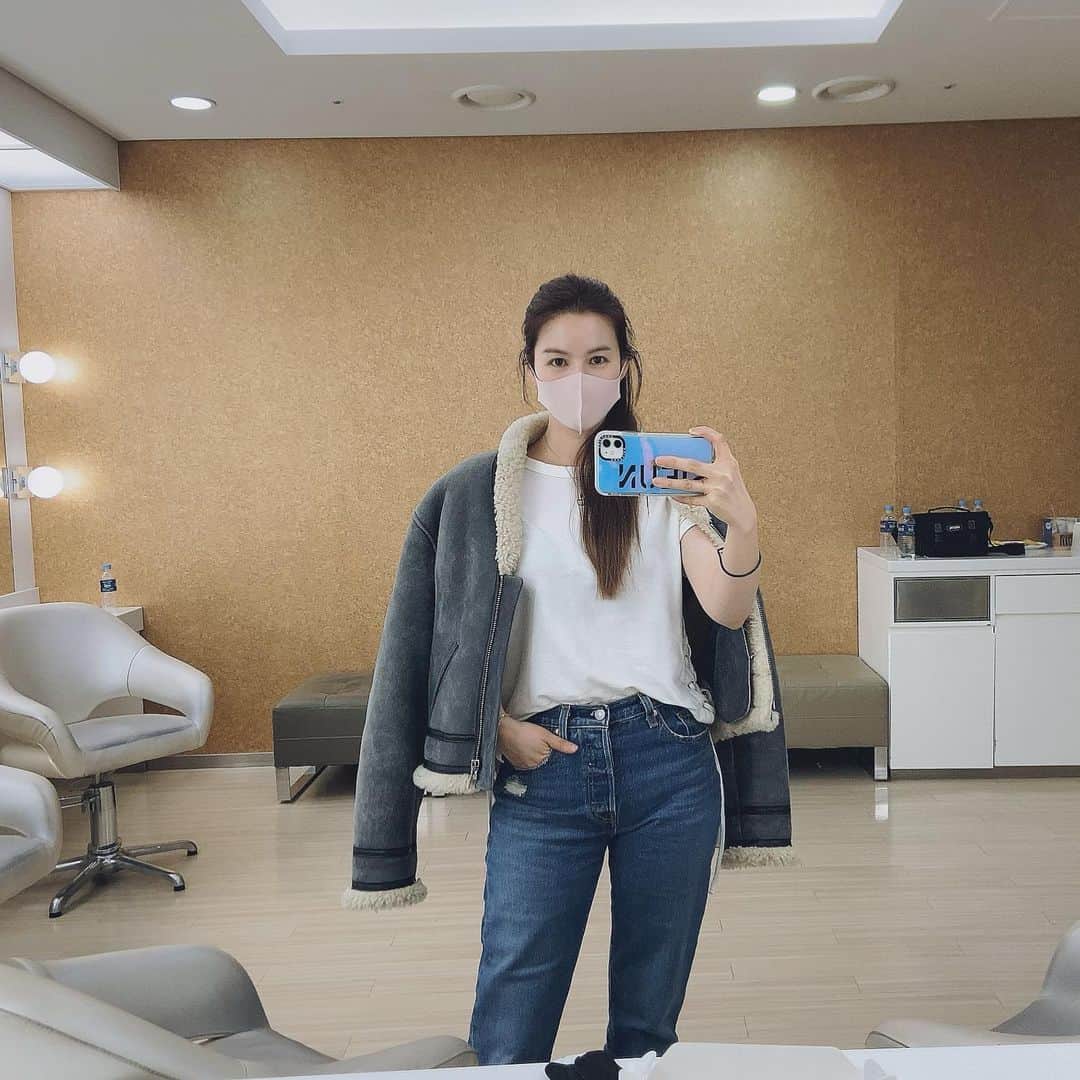 パク・シウンのインスタグラム：「#happysunday ~💙」