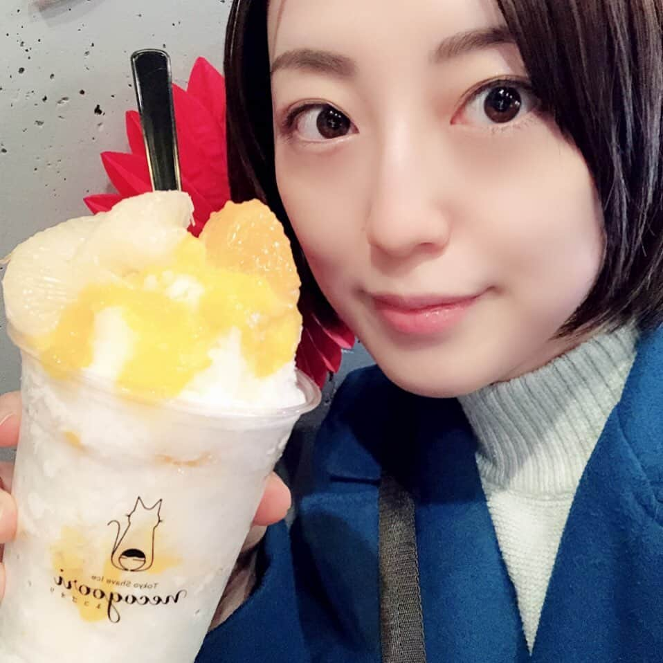 沢井美優さんのインスタグラム写真 - (沢井美優Instagram)「2杯だと思いました？ ええ。カップなのでね🧡 3杯です🤤  #沢井はかき氷です #🍧﻿ ﻿ #かき氷 #かき氷大好き #かきごーらー ﻿ #かき氷部 #かき氷巡り #かき氷マニア﻿ #shavedice #sweets #love #yummy﻿ #かき氷は人を幸せにする #🧡﻿ #甘いものは人を幸せにする﻿ ﻿ #笑顔溢れる毎日を ﻿ #あなたも #わたしも﻿ #明日もきっと素敵な一日  #またまた #間違い探し #柑橘 #大好き #🍊 #もう春ですね #🌸 #まだ寒くなるみたいなのでお気をつけて」2月21日 19時05分 - sawai_miyuu