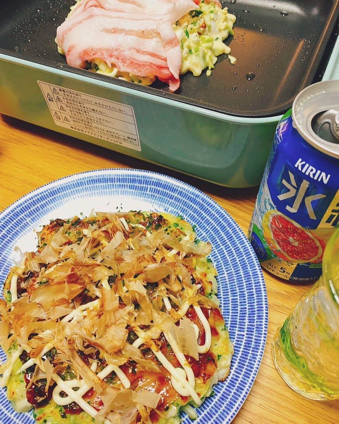 倉田雅世さんのインスタグラム写真 - (倉田雅世Instagram)「今夜は焼いてます。 飲んでます。 #おうちでごはん」2月21日 19時49分 - kuralamune