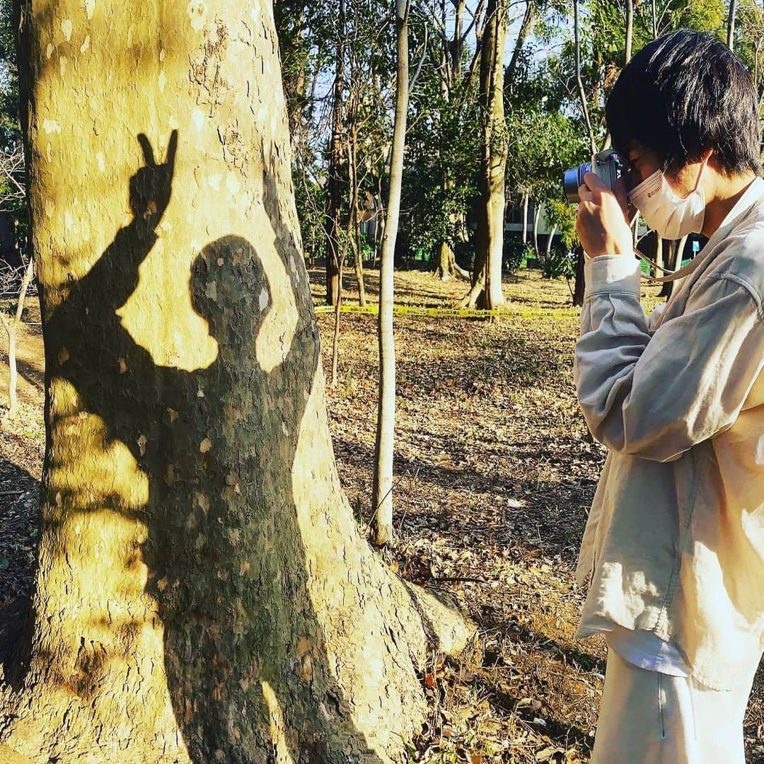 堀内将人のインスタグラム：「パノラマ使いこなしてきた👏 #パノラマ撮影 #コント #さんだる #下北沢 #夕暮れ #タン塩 ＃雲丹」