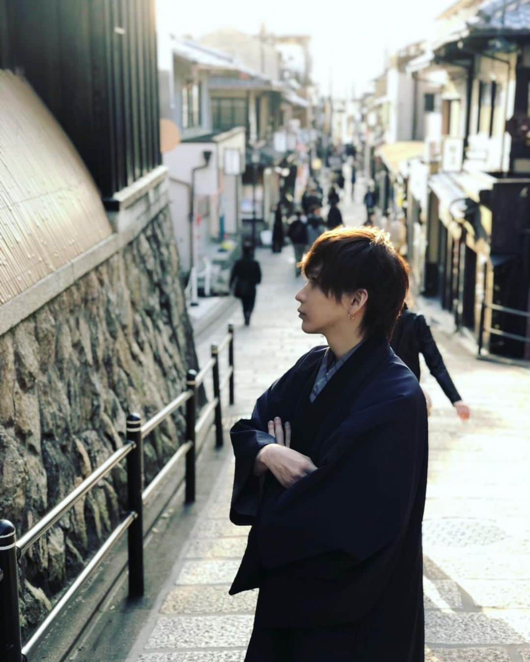 タケヤキ翔さんのインスタグラム写真 - (タケヤキ翔Instagram)「そうだ、京都に行こう。  #京都 #浴衣 #甚平 #清水寺」2月21日 20時22分 - takeyakisyou