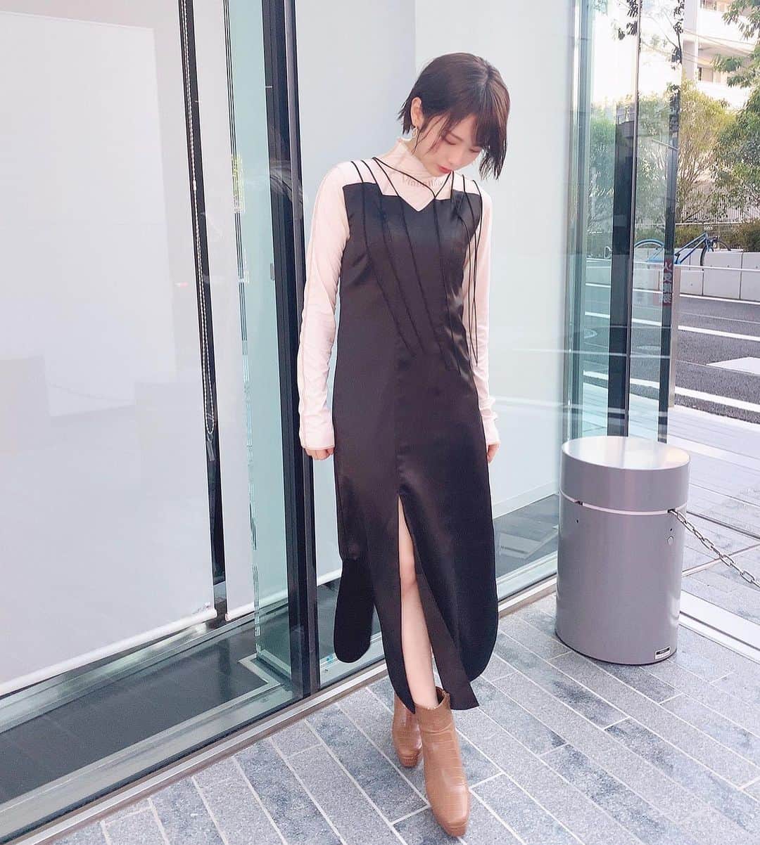 のインスタグラム：「BSフジ　ハートビートボートの衣装です🚤  #viavanda #code #ootd #fashion」