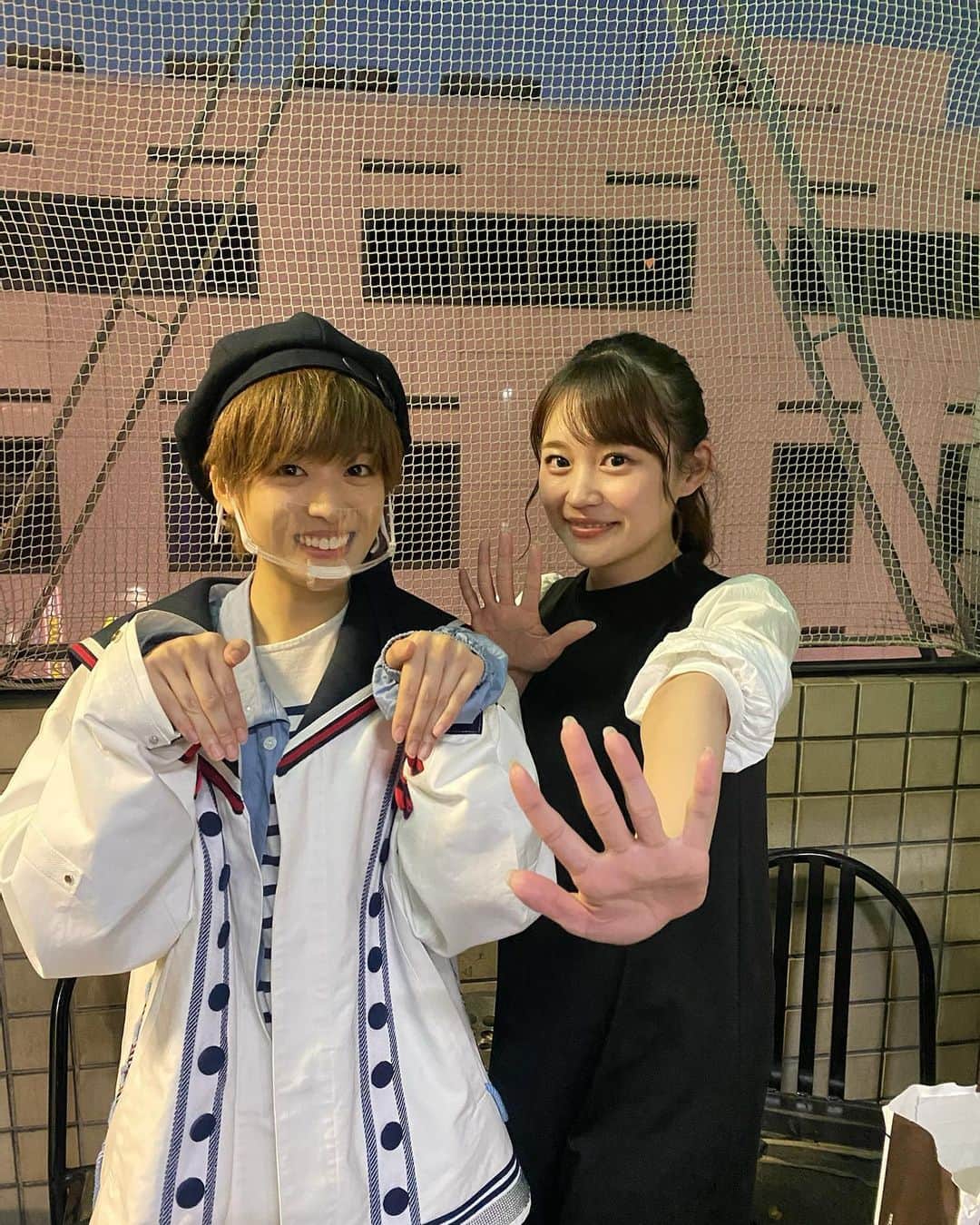 福見真紀のインスタグラム：「大好きな健水くん☺️💓 ステージの上からご両親への感謝を言葉にした後に同期の涼真も今までありがとう ってもう、泣いたよ😭😭😭 ありがとうはこっちのセリフやー😭  一緒に加入した日のことを今でも鮮明に覚えてるよ！ わたしが卒業してからもずっと風男塾を引っ張って頑張ってる姿にいつも勇気づけられてました。 まだ3月24日もあるから！キラキラした健水くんをまだ見れる嬉しい！！  久しぶりに会ってもふざけあえる大切な存在です🥰」
