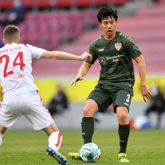 遠藤航のインスタグラム：「. . +3 points vs Köln  . #FUTUREZ  . . #bundesliga  #stuttgart  #vfb  #germany🇩🇪  . #team #together  #win . #fighter  #samurai #wataruendo」
