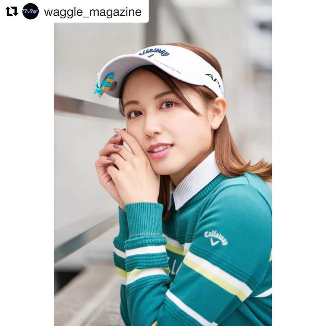 西村まどかさんのインスタグラム写真 - (西村まどかInstagram)「新たな趣味がまた増えました🏌️‍♀️やっぱり、景色が良くて、体を動かす事が好き☺︎ワッグル４月号発売中です！よかったら観てね⛳️ ㅤㅤㅤㅤㅤㅤㅤㅤㅤㅤㅤㅤㅤ #Repost @waggle_magazine  ・・・ ワッグル4月号のインタビューページに登場してくれたのは...福井県出身のタレント　#西村まどか　さん💗  #ダイビング や #スノーボード などの趣味をもつ西村さんの今年挑戦してみたいことは、富士山に登ること！🗻✨  本当は昨年登ろう！と思っていて本格的なヘッドライトなどは購入済み🔦　登山解禁＆コロナが落ち着くまでは一番登頂にいい時期やツウな楽しみ方などを調べているところなのだそう☺️  ひとつ決まっているのは頂上でのラーメンとお話してくれました🍜❤︎笑  Photo by Takayuki Takeda #気になるあの娘⛳️👚  #西村まどか #にしむらまどか #キャロウェイアパレル #ほかにも #競馬女子 #5年目 #日本酒利き酒師 #おうち時間 #で勉強 #つい最近始めた #ゴルフ #などなど #たくさん趣味がある西村さん #サンバイザーについた #キャロウェイベア #すごく気に入ってくれました #ワッグル」2月21日 21時22分 - madoka_nsmr