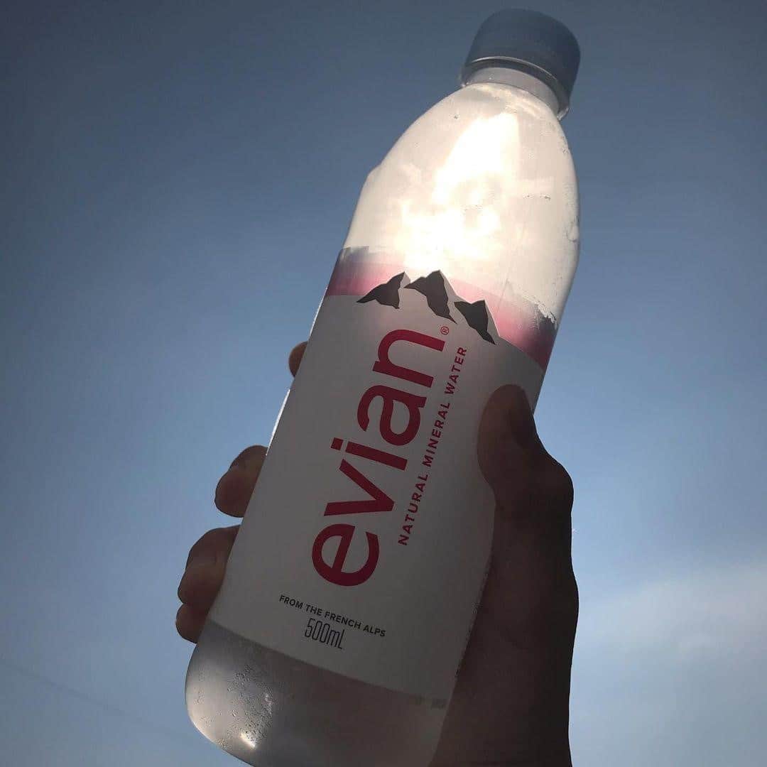 evianのインスタグラム