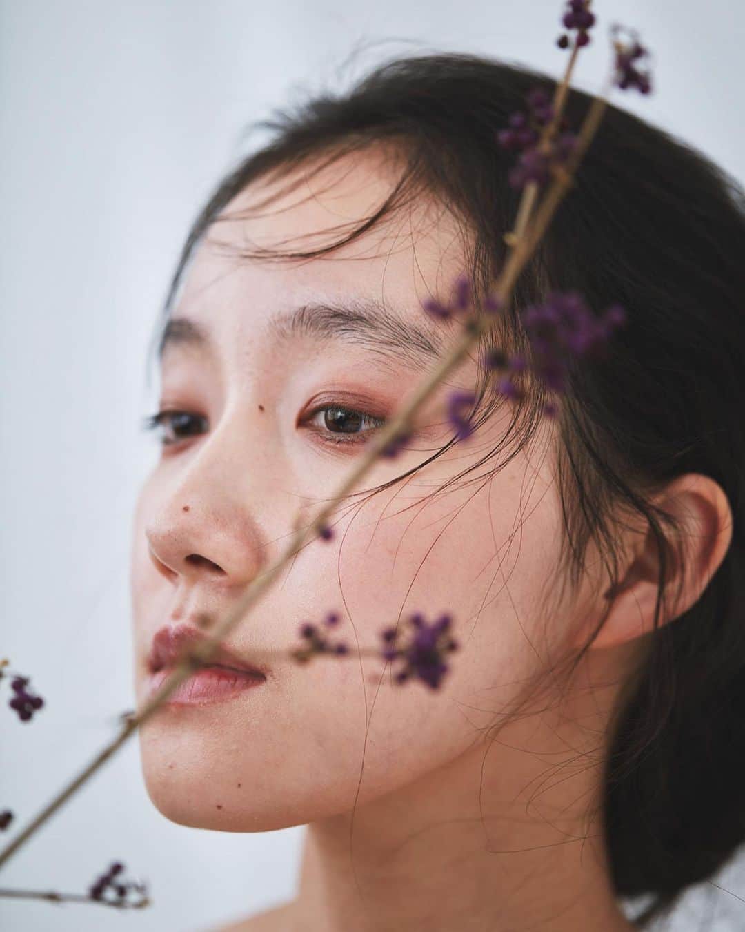 赤坂由梨のインスタグラム：「ㅤㅤㅤ 💠💭ㅤㅤㅤ  photo @wajun_desu  makeup @choooome  model @__fuyuri   #作品撮り #撮影 #testshoot #shooting」