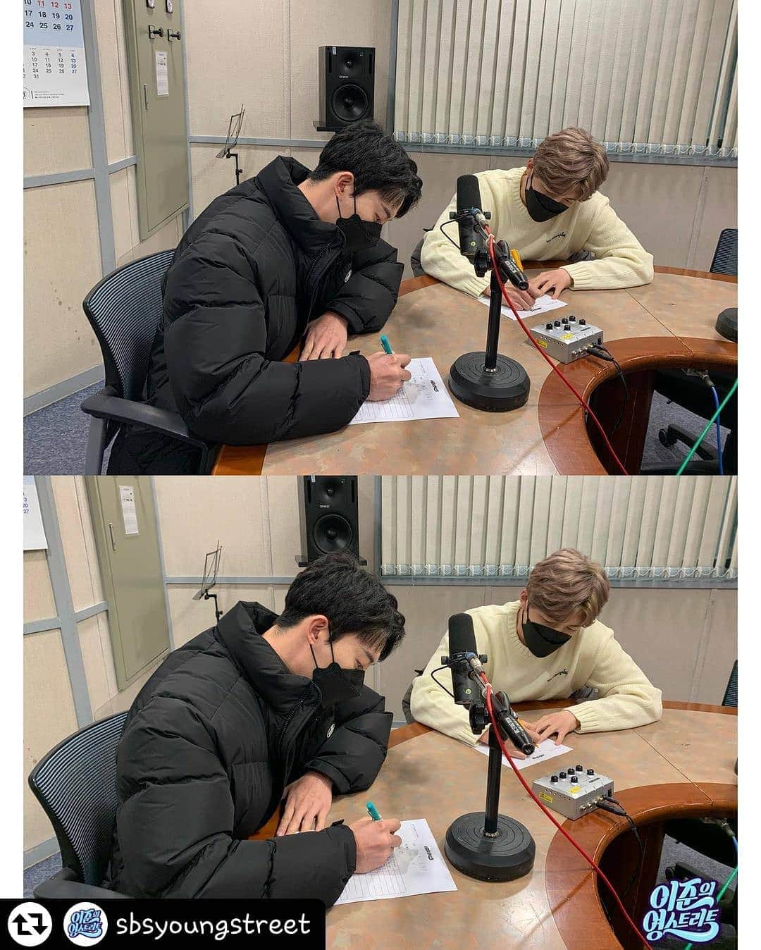 U-KISS（ユーキス）さんのインスタグラム写真 - (U-KISS（ユーキス）Instagram)「[#유키스] TMI 폭발 + 매력 폭발 💗 유키스 수현&훈 #영스자소서 왔어요!  그림부터 예사롭지 않죠??ㅋㅋㅋㅋ ✨귀여어 사랑스러어 매력있어✨ 3개 언어로 썼으니 잘 읽어주세용😆  👉넘겨보면 쓰는 모습도 찰칵!📸  #sbs #라디오 #영스 #영스트리트 #이준의영스트리트 #이준 #행자 #유키스 #UKISS #수현 #훈 (#리그램 - @sbsyoungstreet by @get_regrammer)」2月21日 22時30分 - ukisskorea_official