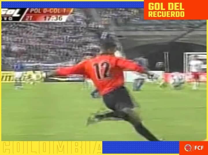 サッカー コロンビア代表チームのインスタグラム：「🎥 #GolDelRecuerdo  Revivimos el gol de Luis Martínez 🆚 🇵🇱 en un amistoso Internacional  #VamosColombia🇨🇴」