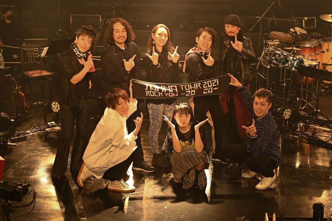 JUNNAのインスタグラム：「"JUNNA ROCK YOU STREAMING LIVE 2021 〜20×20〜" ありがとうございました🌹」