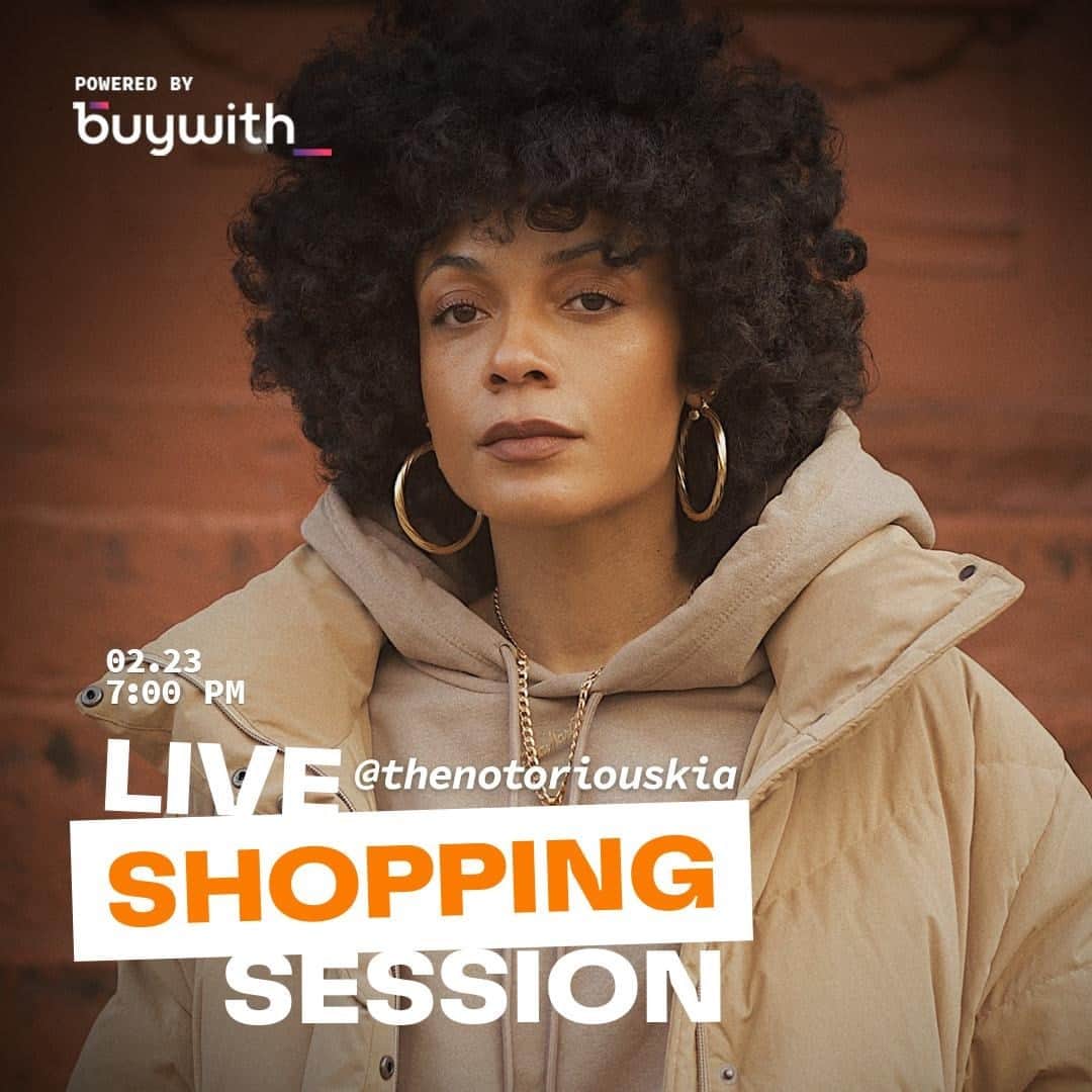 ティンバーランドのインスタグラム：「The countdown is on. Join us and @thenotoriouskia for a live shopping event as she shares all her favorites from our Spring collection and styling tips for all our latest styles. Tune in Tuesday 2.23 at 7PM EST and reserve your spot with the link in bio.​  Powered by @buywith_influence​」