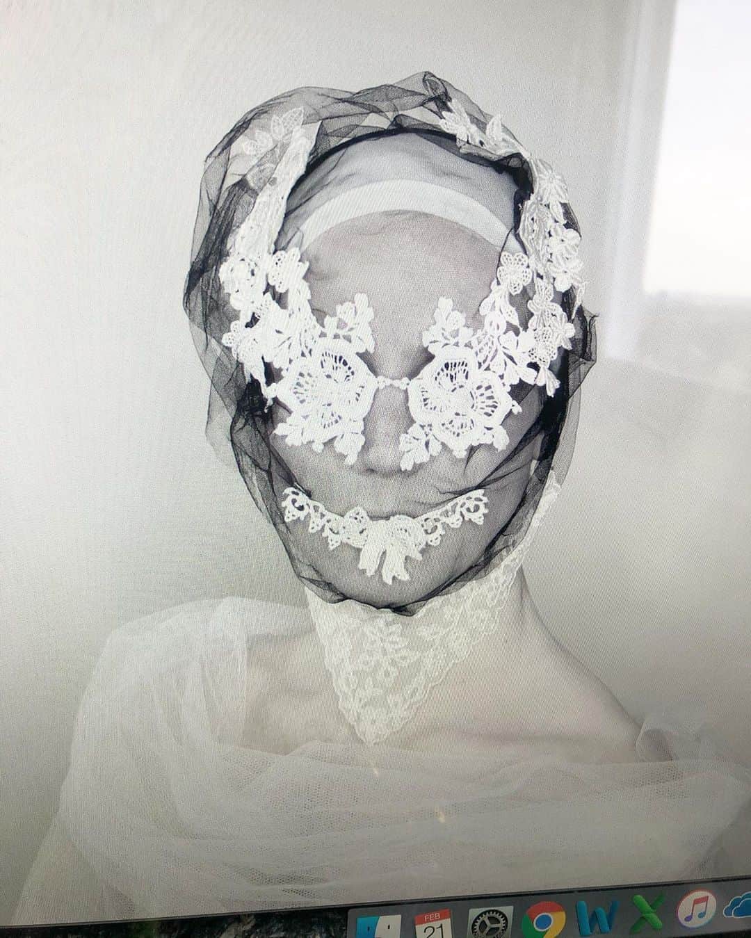 のインスタグラム：「☠️ Choosing shots from #newseason. So new, in fact, I haven’t given it a name yet... #vivelarevolution #findesiecle #offwiththeirheads #offwiththeirheadbands」