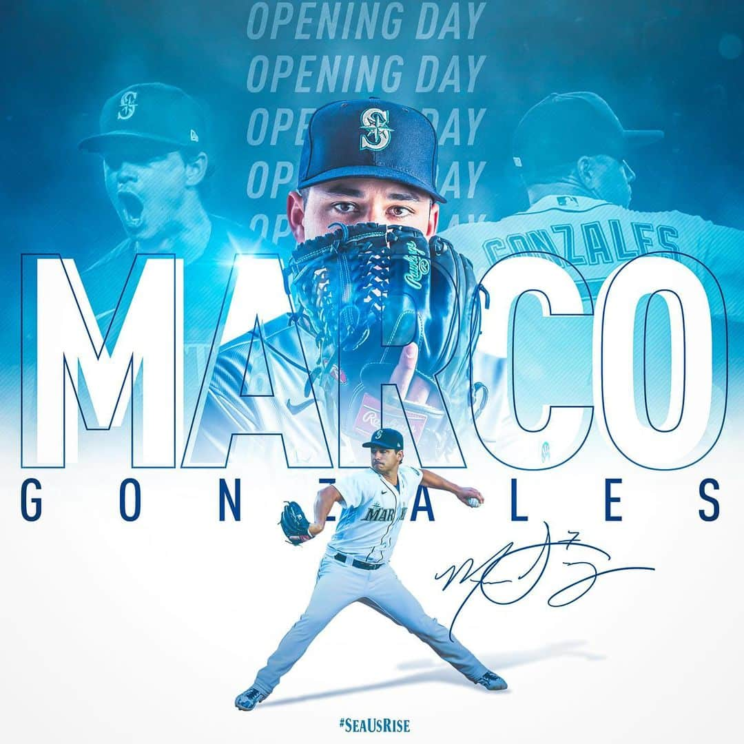 シアトル・マリナーズさんのインスタグラム写真 - (シアトル・マリナーズInstagram)「🔒 it in... @marcogonzales_ is our #OpeningDay starter! #SeaUsRise」2月22日 0時21分 - mariners