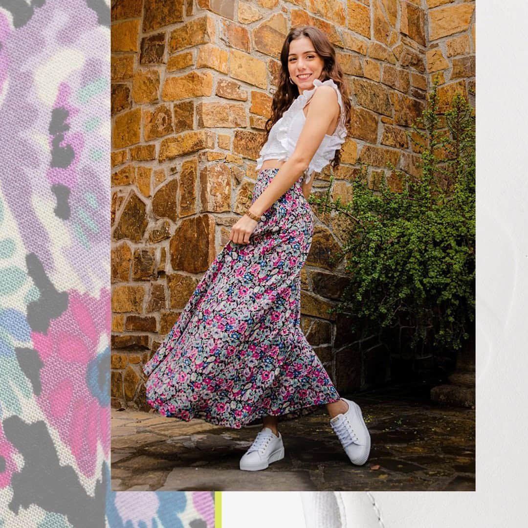 Kedsのインスタグラム：「Jessica Fernández García, activist and social entrepreneur, uses the Crew Kick Alto to give her floaty dress a casual, street-style vibe.」