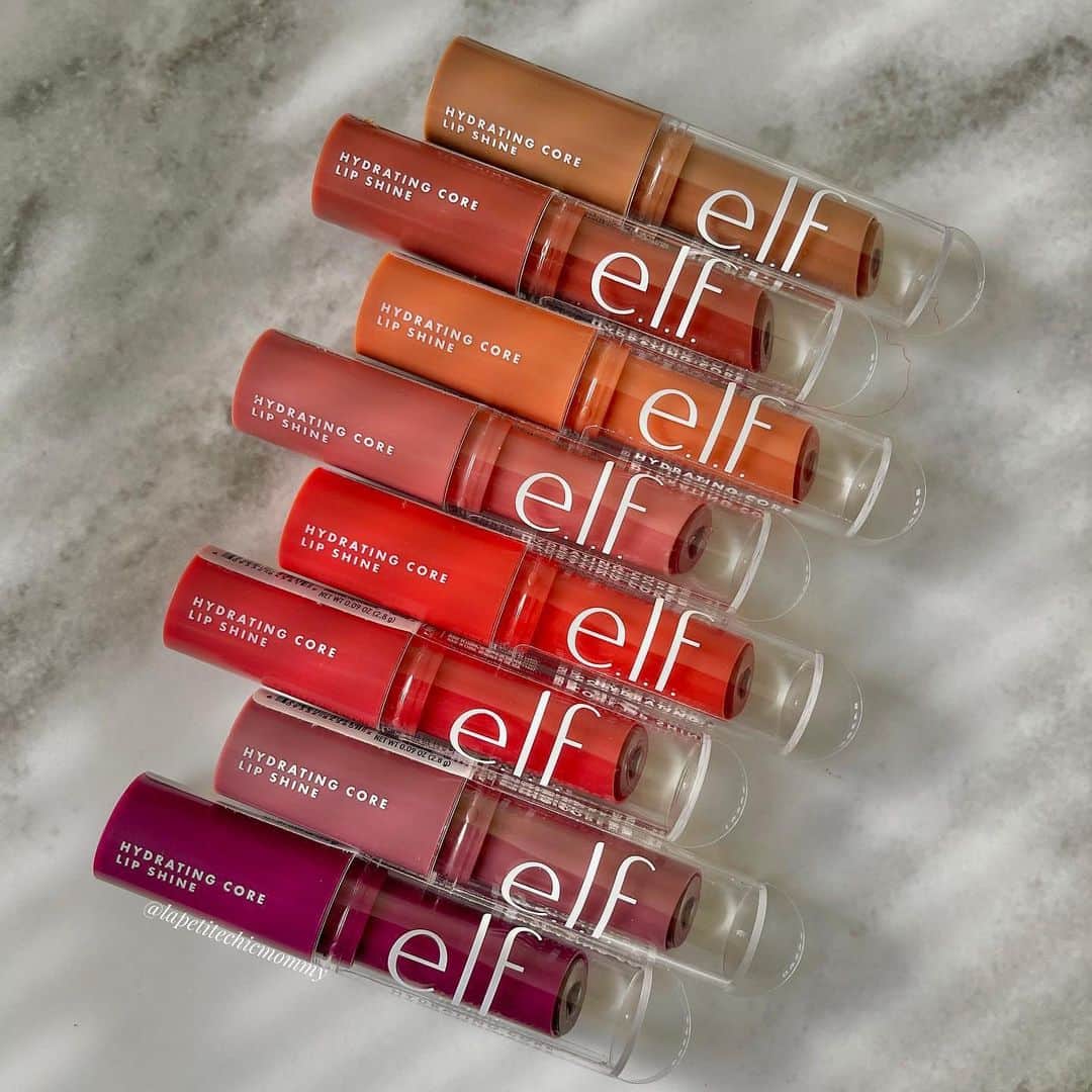 e.l.f.さんのインスタグラム写真 - (e.l.f.Instagram)「Sheer color and lip loving ingredients 😍🙌 Our Hydrating Core Lip Shines have a heart-shaped core packed with nourishing ingredients while the outer shell gives the lips a tint of color for lips you'll love 💖  Tap to shop for $6! 📷: @lapetitechicmommy #eyeslipsface #elfingamazing #elfcosmetics #crueltyfree #vegan」2月22日 10時02分 - elfcosmetics
