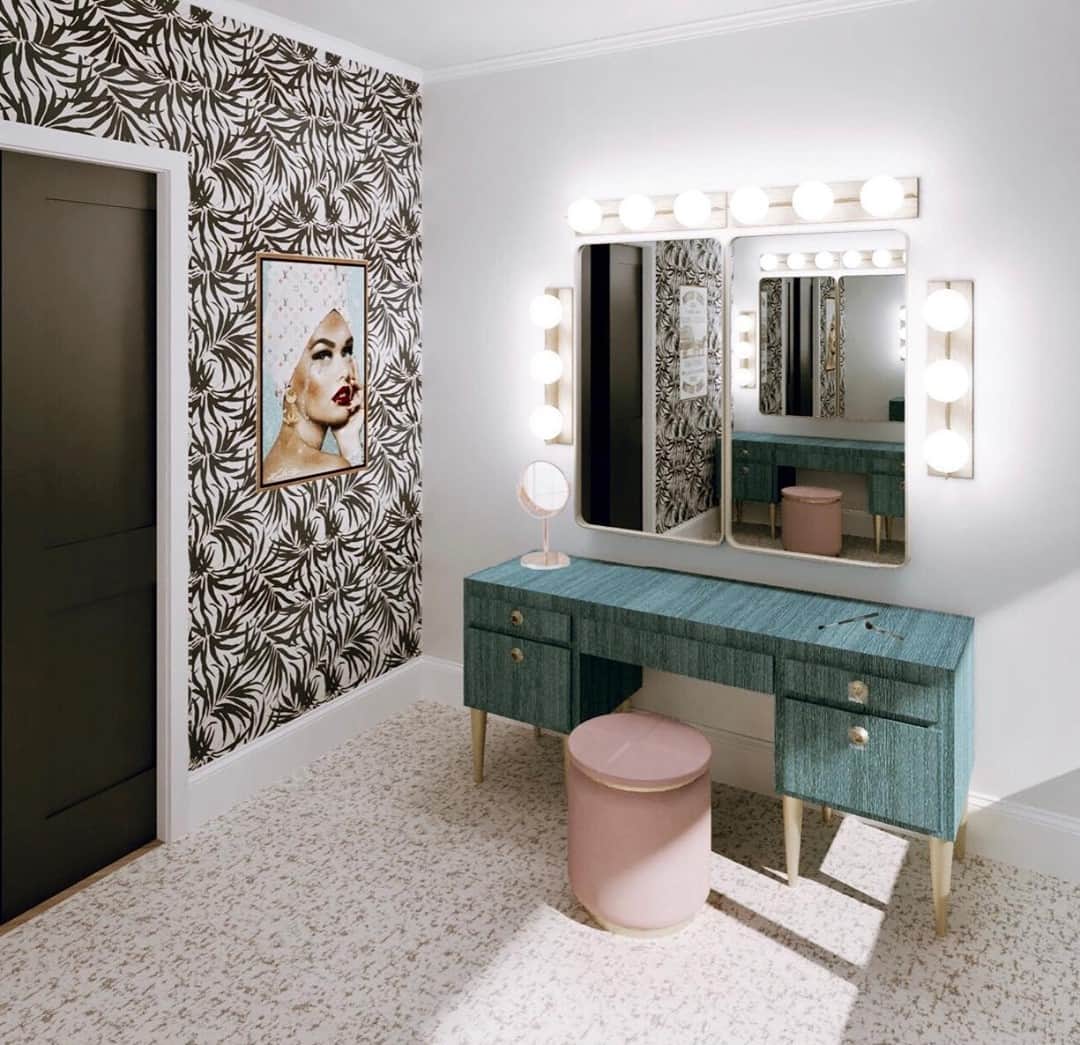 The Oliver Gal Artist Co.さんのインスタグラム写真 - (The Oliver Gal Artist Co.Instagram)「Beauty Room goals 😍 by @feliciamaria.interiors⁠ #olivergal」2月22日 2時30分 - olivergalart