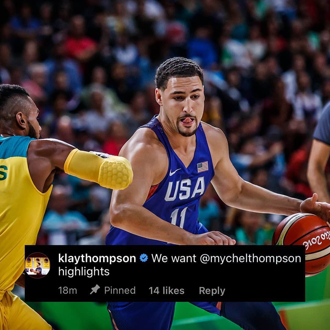 FIBAさんのインスタグラム写真 - (FIBAInstagram)「You ask, we deliver @KlayThompson !」2月22日 2時46分 - fiba