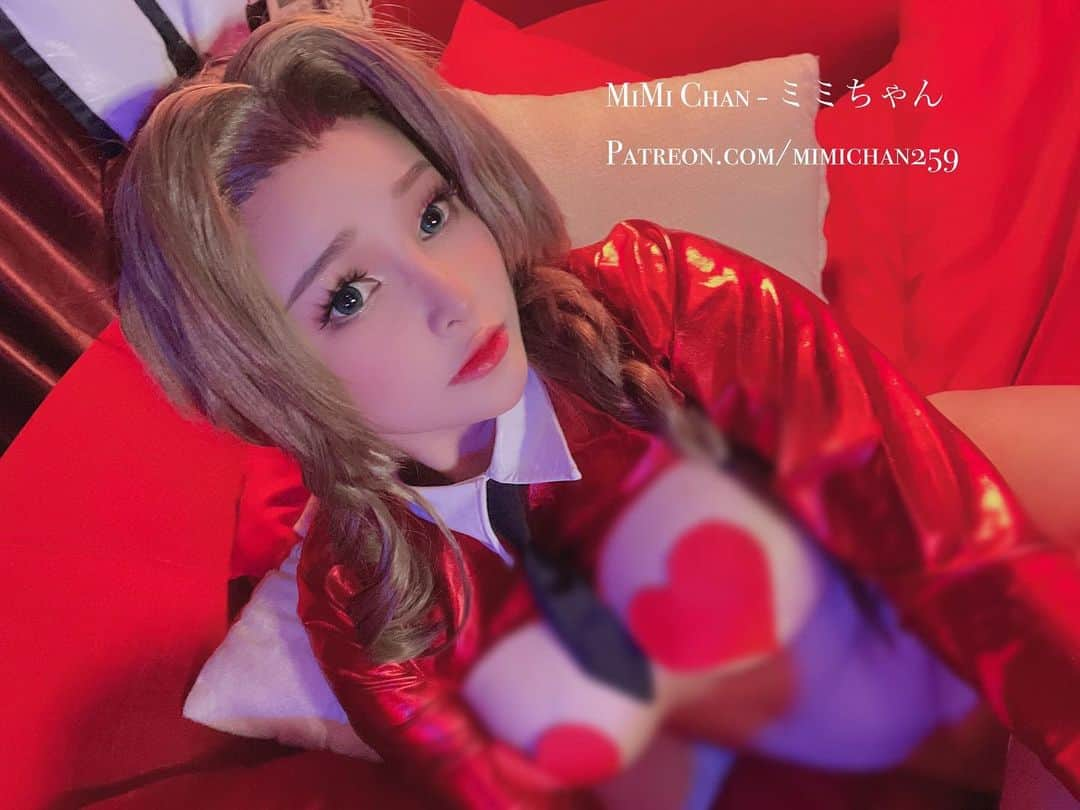 ミミちゃんさんのインスタグラム写真 - (ミミちゃんInstagram)「Lovely Aerith for penguin tier xd join now to get my hd + selfie + videos !!! Alot of rewards are waiting for you 😉 fl my twitter ( @mimichan259 ) to see my pics without blur #cosplay #cosplaygirl #cosplayer #finalfantasy #finalfantasy7 #aerith #aerithcosplay #patreonmodel #patreoncosplay #patreoncosplayer #patreonrewards #thicc #thiccthighssavelive」2月22日 2時52分 - mimichan.259