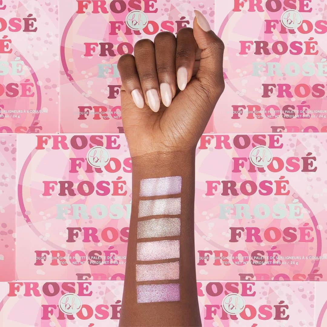 BH Cosmeticsのインスタグラム：「Sunday vibe: feeling the Frosé fantasy 🥂 #weekendvibes #bhcosmetics」