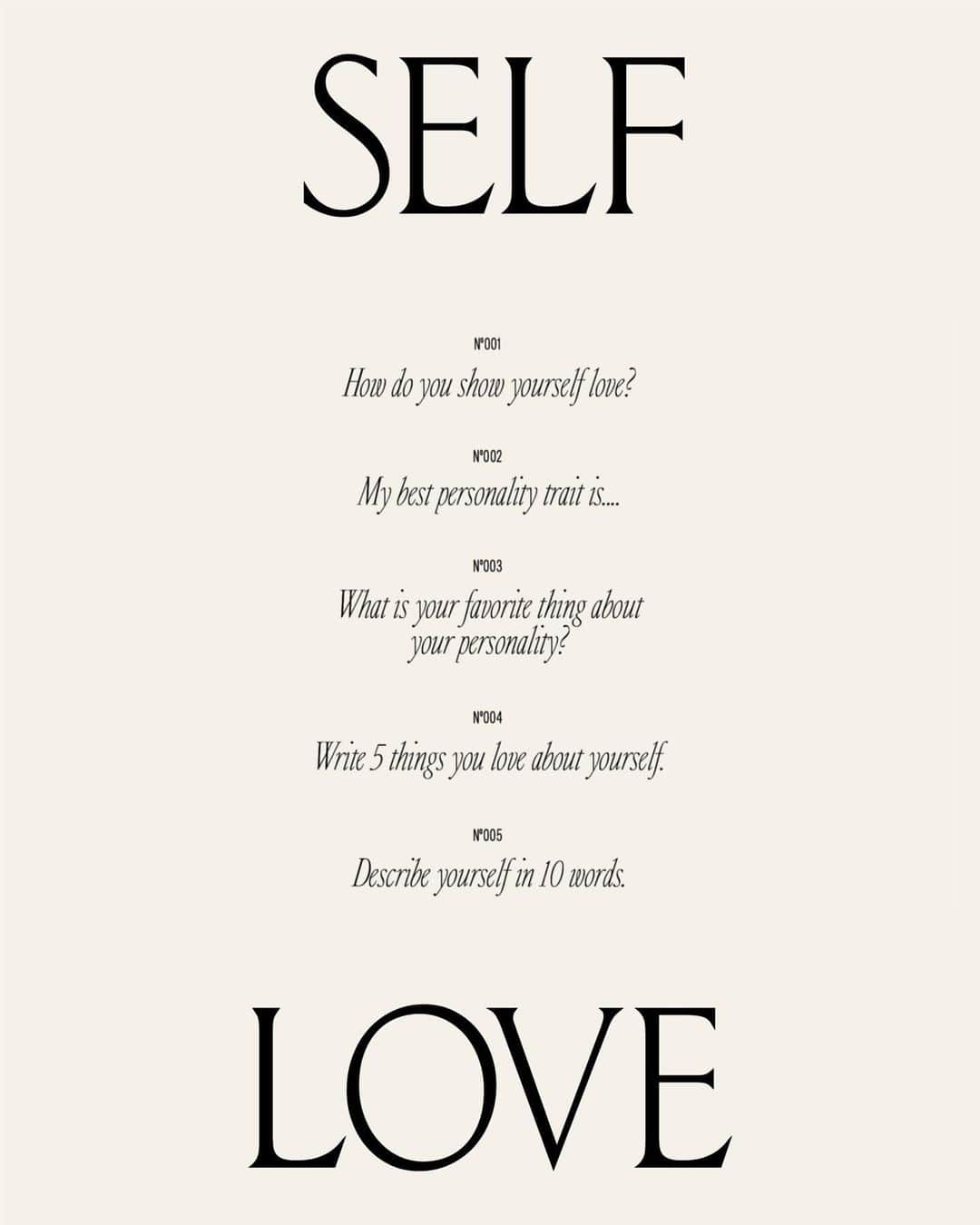 Marianna Hewittのインスタグラム：「every morning I write in my gratitude journal, I write a prompt and then I follow with a list of things I’m grateful for. If you wanted some journal prompt ideas on self-love, here are a few thought starters - save this post or share with a friend 🤍」