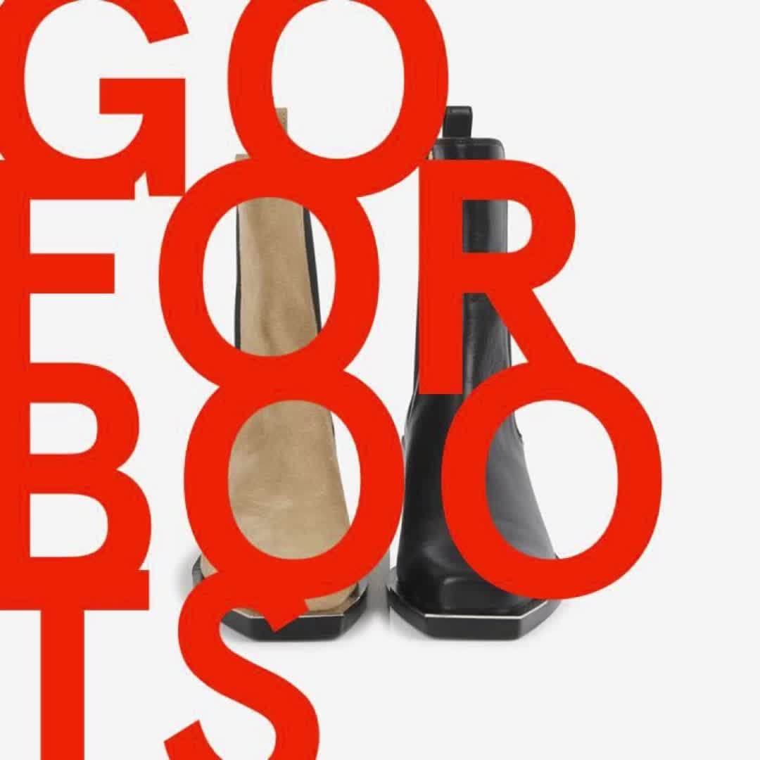 バルバラ ビュイのインスタグラム：「EITHER LEATHER OR SUEDE, BLACK OR BEIGE, SHOES YOUR FAVORITE !⁣ Barbara Bui's SS21 accessories line, now available online and in stores.⁣ #barbarabui #ss21 #boots #springsummer #masculinefeminine #iconic」