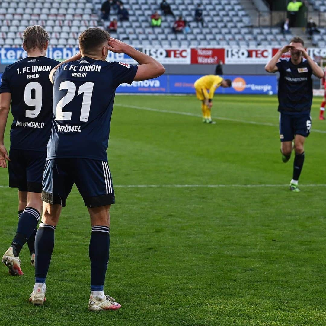 マーヴィン・フリードリヒさんのインスタグラム写真 - (マーヴィン・フリードリヒInstagram)「Big fight! Good header @grischaproemel  #scffcu #berlin #freiburg #unionberlin #unveu @bundesliga @1.fcunion」2月22日 4時03分 - marvinfrd