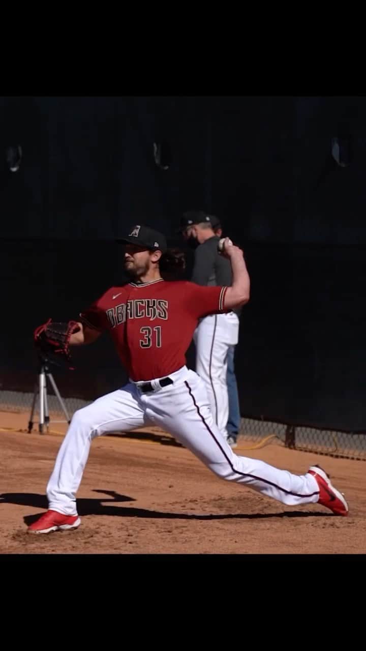 アリゾナ・ダイヤモンドバックスのインスタグラム：「Keep your eye on the ball.   @calebasmith12」