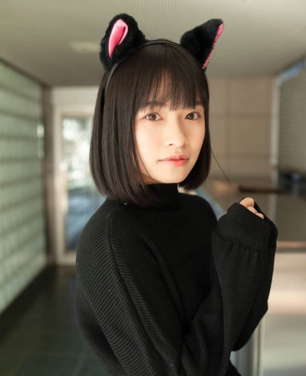 百川晴香さんのインスタグラム写真 - (百川晴香Instagram)「おはようございます☀️猫の日らしいです🐈💕 #猫の日 #ネコの日 #猫 #ネコ #japanesegirl #cute #followｍe」2月22日 6時56分 - momokawaharuka
