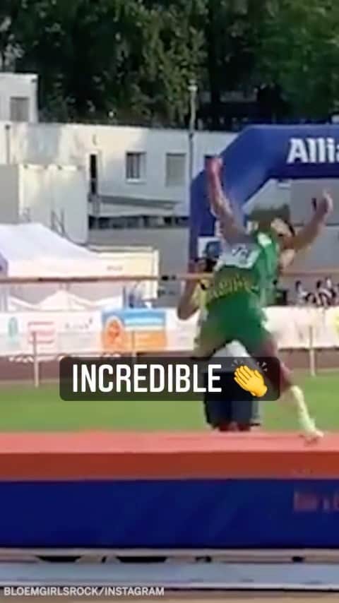 espnのインスタグラム：「This one-legged high jumper is an inspiration 🙌 (via @bloemgirlsrock)」