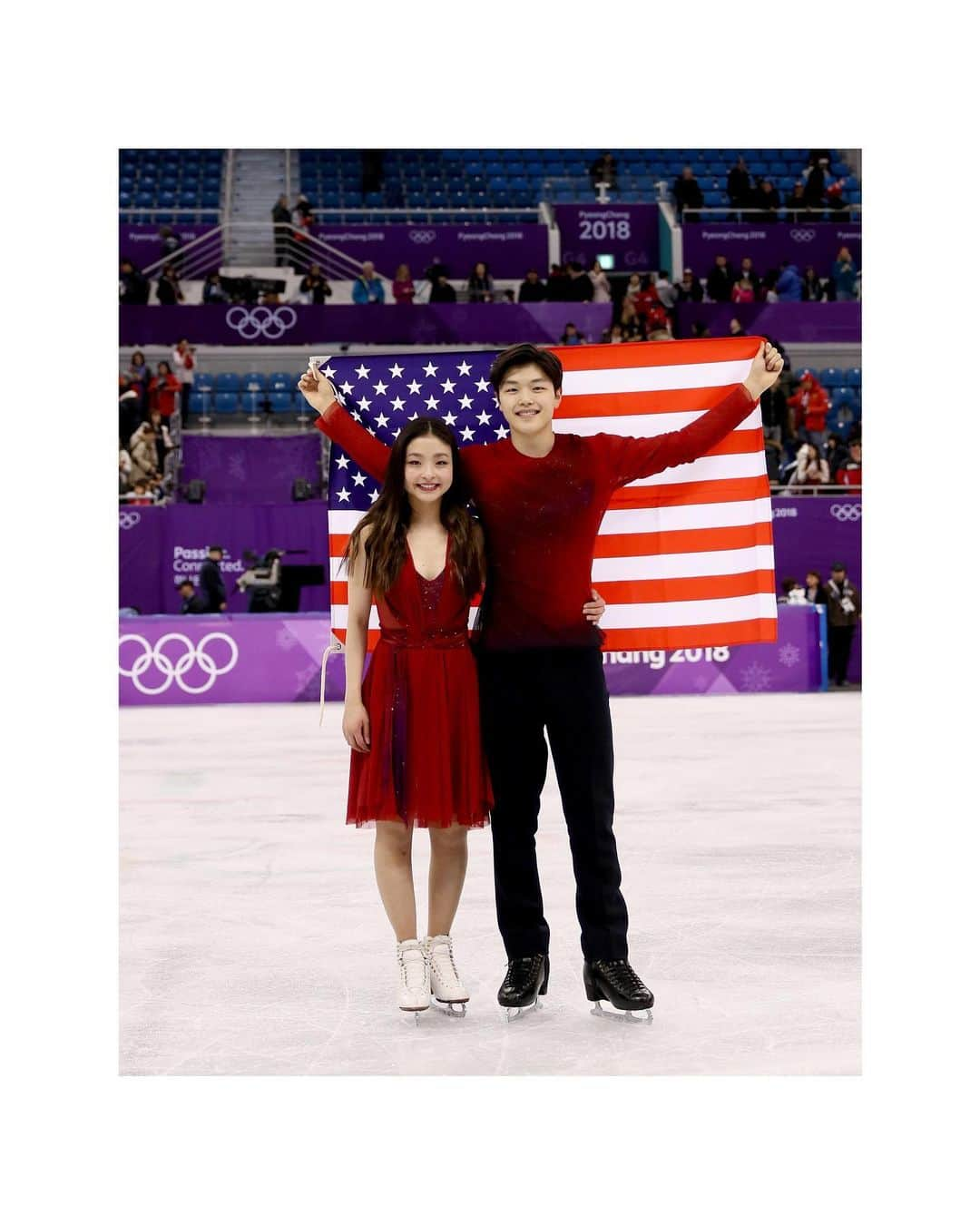 アレックス・シブタニのインスタグラム：「February 20th will always be a special day for us. Yesterday, we worked on our new #KudoKids book, but we also watched our Free Dance performance from the @olympics in Pyeongchang. ❤️  #olympics #winterolympics #figureskating #icedance #shibsibs #teamusa #siblings」