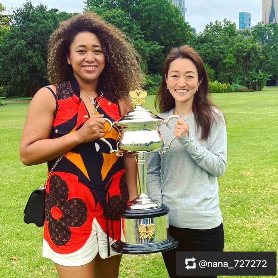 森上亜希子のインスタグラム：「なっちゃ〜ん‼️ 本当におめでとう㊗️🍾 素晴らしいTeam work👏」