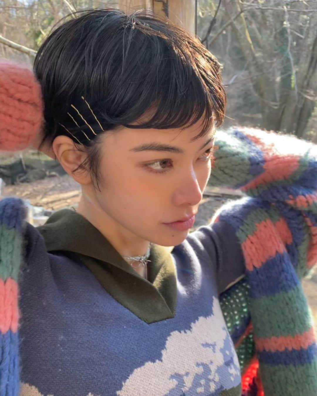 nanako itoさんのインスタグラム写真 - (nanako itoInstagram)「h&m for @hikari 💄」2月22日 20時47分 - nanakoro