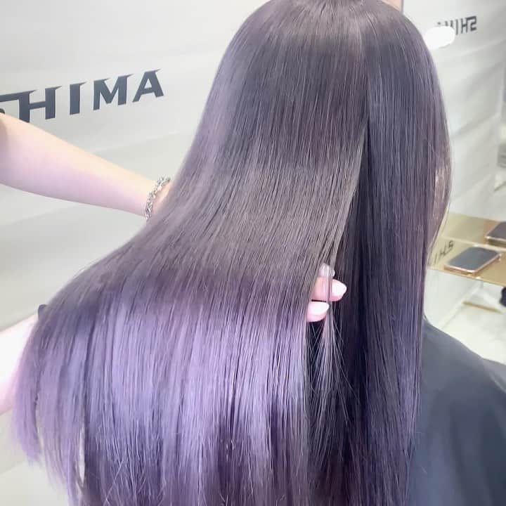 原涼香のインスタグラム：「𝙜𝙡𝙤𝙨𝙨 𝙡𝙖𝙫𝙚𝙣𝙙𝙚𝙧 🤍 2 times bleach 🦋✨ ㅤㅤㅤㅤㅤㅤㅤㅤㅤㅤㅤㅤㅤ」