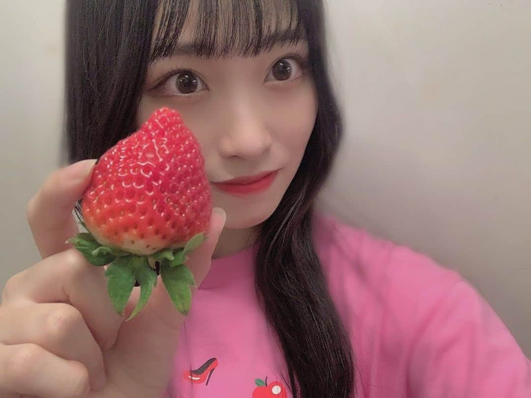 入内嶋涼のインスタグラム：「#🍓 #SKE48 #入内嶋涼」