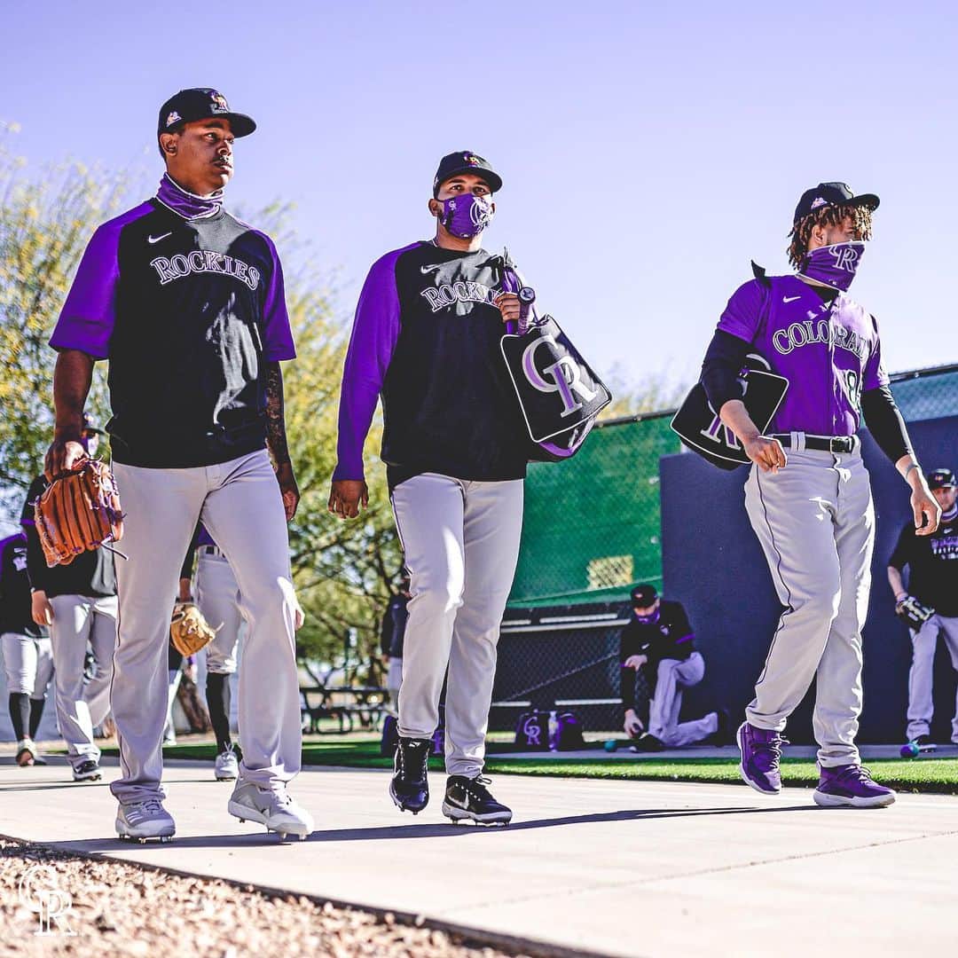 コロラド・ロッキーズのインスタグラム：「Spring has sprung! 🔋🌵⚾️」