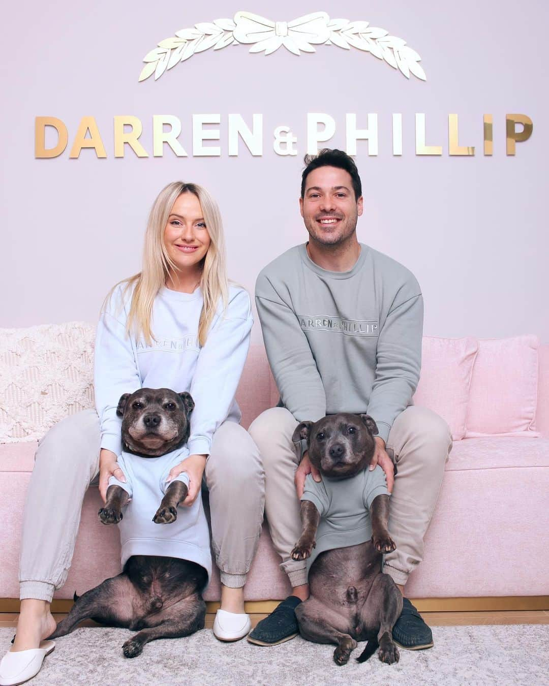 DARREN&PHILLIPさんのインスタグラム写真 - (DARREN&PHILLIPInstagram)「In 2013 I started this page with no more purpose than to give my Facebook friends a break from photos of my dogs. I was however aware of the bad rep staffies had and wanted so badly for people to see just how loving they really were. Through sharing the boys silly personalities the page quickly grew and we connected with many other people around the world that shared our passion.  The vision for the brand came from never being able to find cute clothes for staffies, it was if the dog clothing brands at the time thought that only chihuahuas and small fluffies were worthy of cute clothing. At the same time the only pictures you tended to see of staffies were all wearing choker chains and studded collars which I was convinced was contributing to the poor public perception of the breed. It became a pipe dream to make my own label for staffies and Pitbulls that made them look like the cute teddy bears we all know they are. I’d sit behind my desk in my finance job drawing clothes that I dreamed I could one day make a reality.  After spending time being part of the dog community on Instagram, I started to learn about the world of rescue and just how many staffies were stuck in shelters. This is when I got really motivated to do something. We started out with the calendar which we’ve done now for 7 years, and in 2016 I finally decided to put my idea of making cute clothes for staffies to work whilst knowing that I would use the brand to also help rescue dogs.  We sold our house in mid 2016 and put every cent we had into the brand. @darrenandphillip was born and since then we’ve dressed over 20,000 dogs all over the world and raised over $800K through our clothing sales, calendar and fundraising efforts.  Every single purchase you make from our brand contributes to rescue dogs. 20% of the total profits we make BEFORE deductions goes straight to them. I get emotional thinking about it because it’s so surreal to be able to do something that really makes a difference to the dogs out there less fortunate than our own.  Each time you buy from our brand you’re contributing to this. (Slide)  It means the world to us that you have all shown so much love over the years. ♥️ cont ⬇」2月22日 12時01分 - the_blueboys