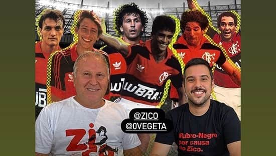 ジーコさんのインスタグラム写真 - (ジーコInstagram)「Ja no Canal Zico 10 no Youtube o “Tatiquês” do Flamengo CAMPEĀO BRASILEIRO DE 1987. Que timaço. Tomara que a historia se repita  nessa quinta. Confere lá.」2月22日 12時20分 - zico