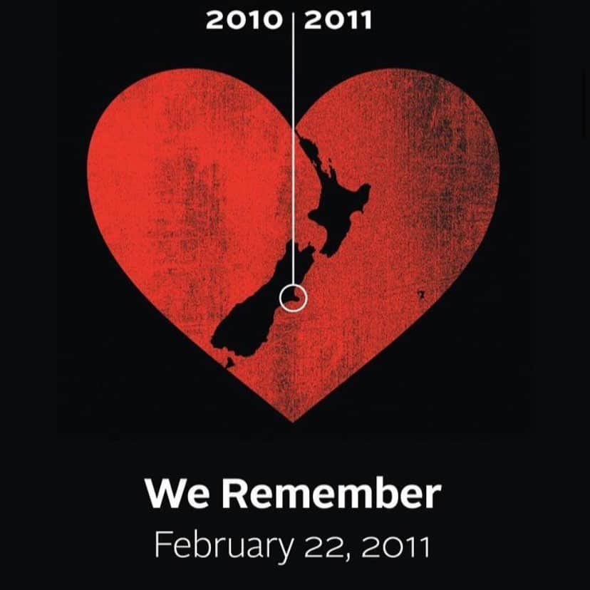 バレリー・アダムスさんのインスタグラム写真 - (バレリー・アダムスInstagram)「Today we remember 🖤 #10yearanniversary #christchurch #earthquake #memorial」2月22日 12時41分 - valerieadams84
