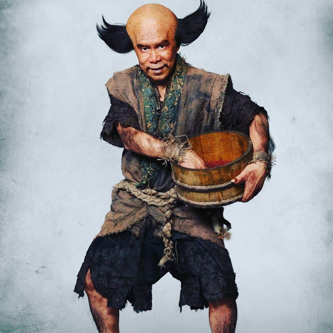 岡村隆史のインスタグラム：「映画 #妖怪大戦争 　ガーディアンズ #小豆あらい 　ずっと小豆あらってます 2021年夏」
