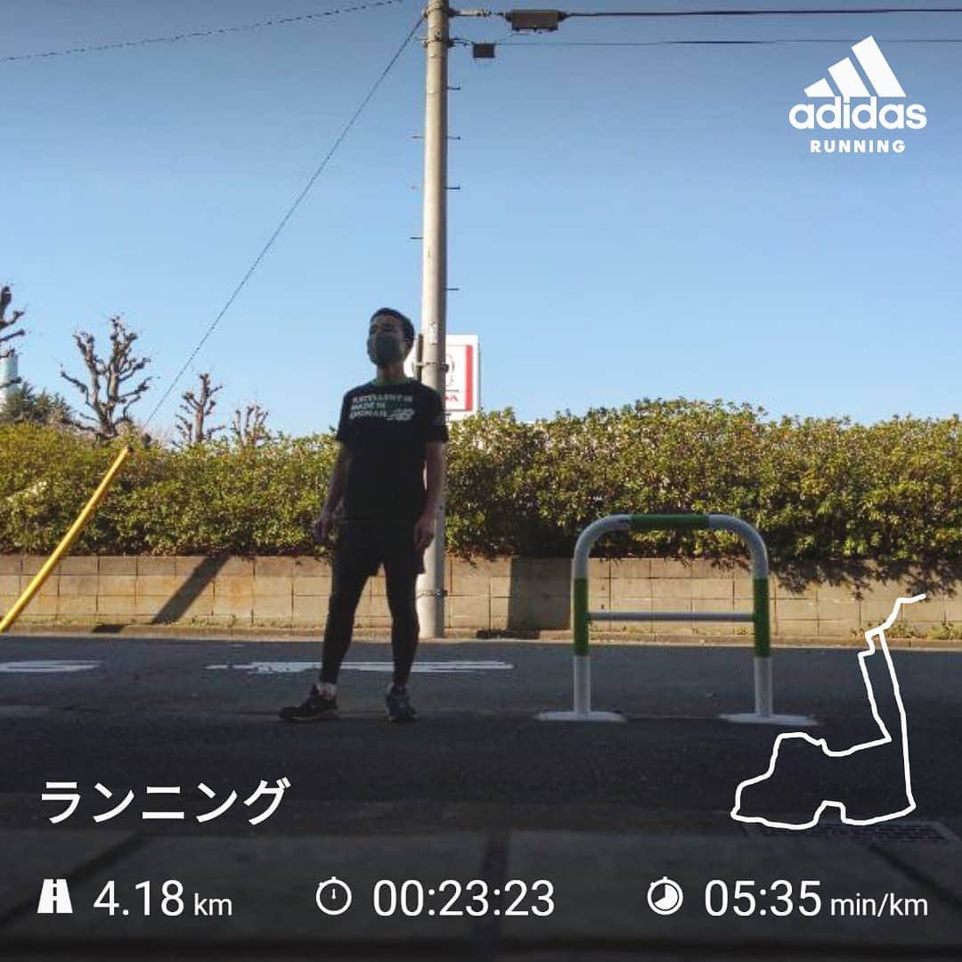 磯部正文のインスタグラム：「花粉を多感🏃🏻」